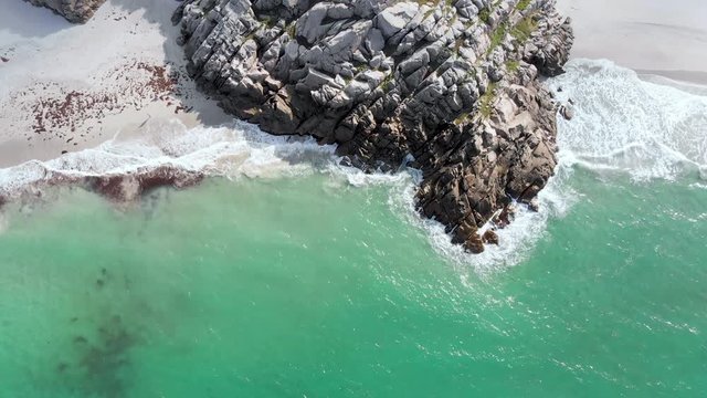 footage of sandve sanden beach in Karm&radic;&prod;y, Norway 01.11.2018
