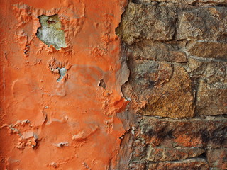 old peeling wall texture
