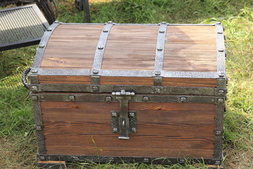 wooden chest