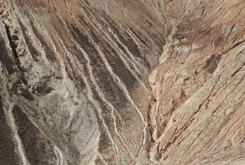Obraz premium open pit mine Kennecott, copper, gold and silver mine operation