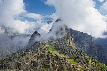 Machu Picchu sacred Inca city, Cusco, Peru