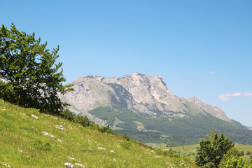 National Park Durmitor, a mountain pass, Montenegro	