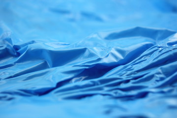 Blue Textured Macro Background with Soft Focus, Selective focus, shallow DOF