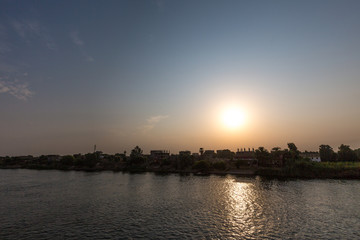 Sunset on Nile