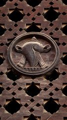 Wood carvings on the temple in Bhaktapur Durbar Square