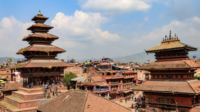 Nyatapola Temple in Bhaktapur Durbar Square