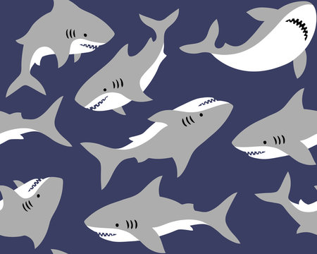 HD desktop wallpaper: Fantasy, Shark, Sea Monster download free picture  #1053927