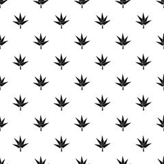 Origami fluffy tree pattern vector seamless repeating for any web design