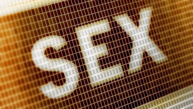 "Sex" on the Screen. 4K Resolution. Encoder Prores 4444. Great Quality. Looping.