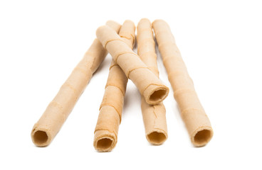 crispy rolls isolated