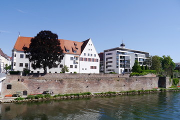 Fototapeta na wymiar Donau in Ulm