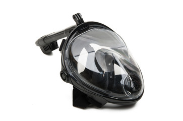 snorkel mask isolated