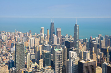 Fototapeta premium Panoramiczny widok na Chicago