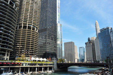 Obraz premium Buildings in Chicago