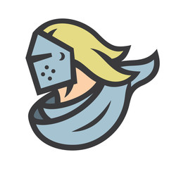 Knight abstract sign