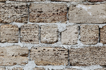 texture of the gray stone wall