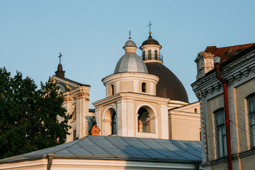 Fototapeta na wymiar Cathedral of Saints Peter and Paul in Lutsk, Ukraine