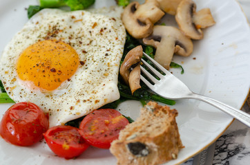 Healthy breakfast