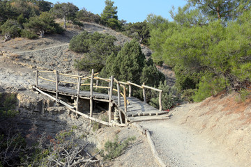 Fototapeta na wymiar Golitsyn trail Crimea