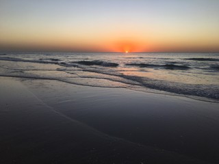 Tel Aviv Beach Sunset