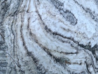 Detail white marble natural gray.