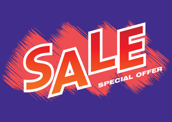 sale banner layout design