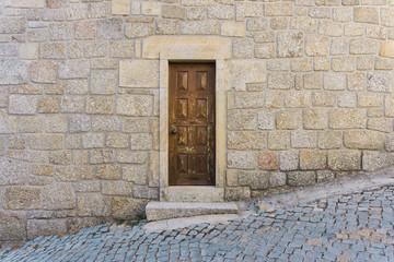 Church door, Ferro, Portugal