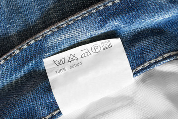 Care and composition label