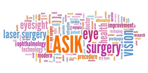 Obraz premium LASIK concept
