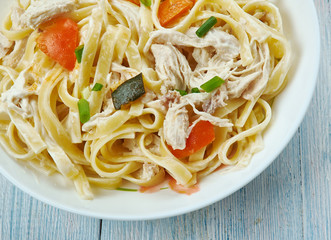 Chicken Pot Pie Fettuccine