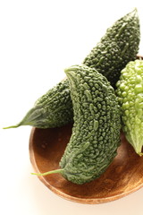 Chinese vegetable, bitter melon for summer ingredient image