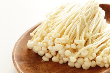 Japanese edible fungus, Enoki mushroom
