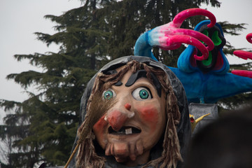 Closeup of Carnival statue © Simonetta