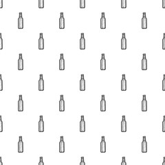 Beer bottle pattern seamless repeat background for any web design