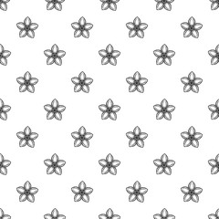 Exotic flower pattern seamless repeat background for any web design