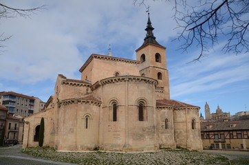 Fototapeta na wymiar Segóvia - Castelos e Igrejas