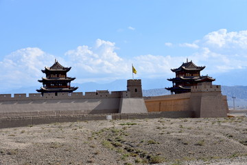 Fuerte de Jiayuguan, China