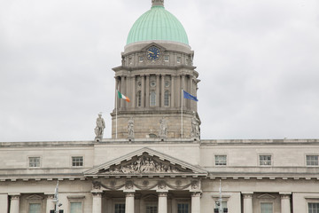 Obraz premium Custom House in Dublin
