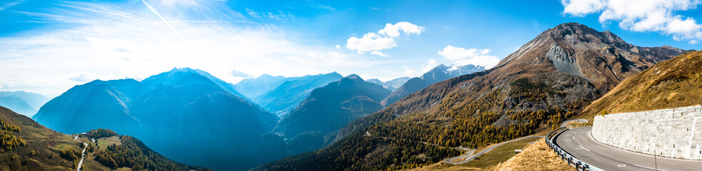 country road - european alps