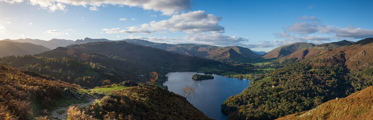 Grasmere panoramic vista