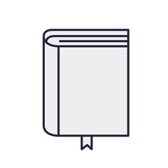 diary book isolated icon