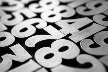 Background of numbers. from zero to nine. Background with numbers. Numbers texture. Mathematics...