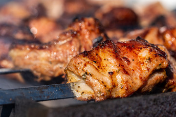 Russian Grilling and BBQ – Barbecue and grilling are widely popular in Russia. Most of the time the Russians enjoy Caucasian style barbecue.