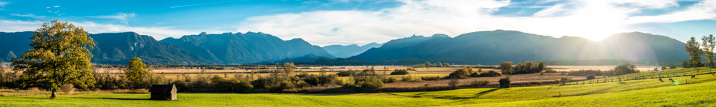 landscape murnauer moos - bavaria