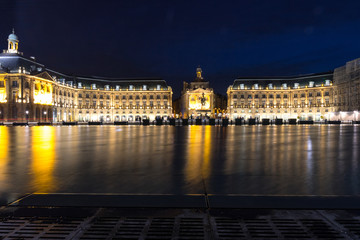 Fototapeta na wymiar Place de la Bourse in Bordeaux