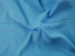 blue sportswear cloth background,texture of silk fabric,blue cotton