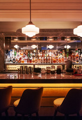 Vibrant bar interior design modern furniture in Singapore