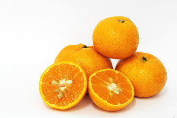 Orange fruit is sweet and has high vitamin C.