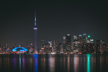 Toronto at night