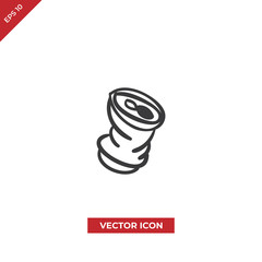 Drink can vector icon